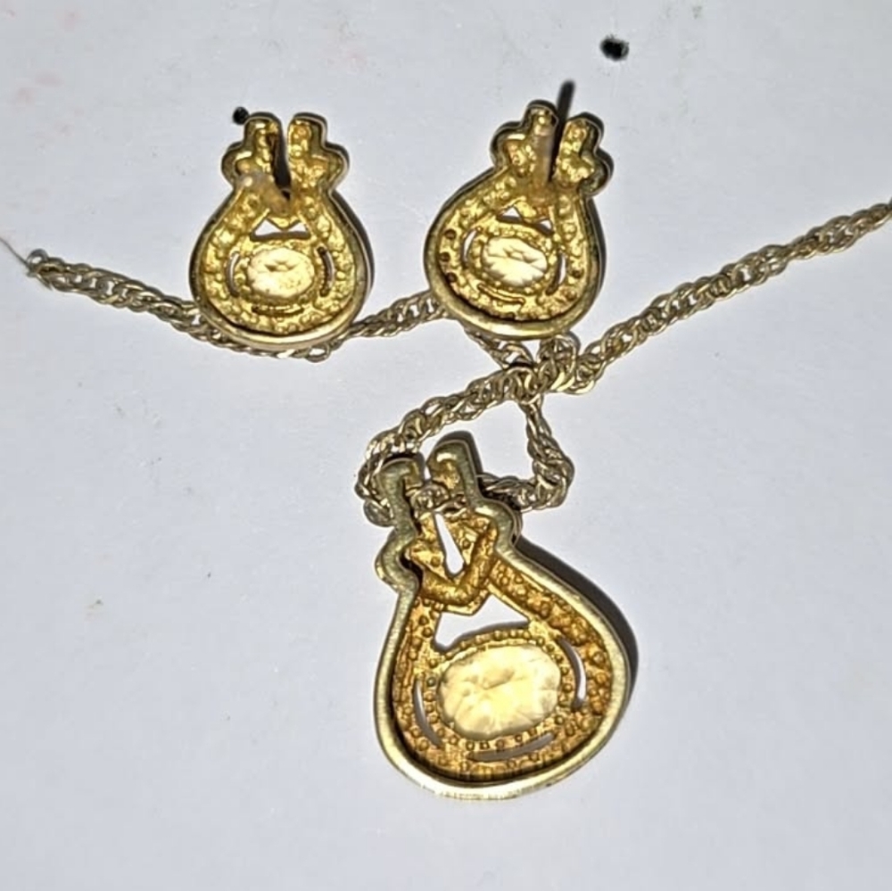 Novemeber Vintage Birthstone SET - Picture 5 of 7